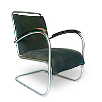 Tubular Easy Chair, Paul Schuitema, Fana Metaal