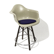 DAW Bar Stool, Ray & Charles Eames