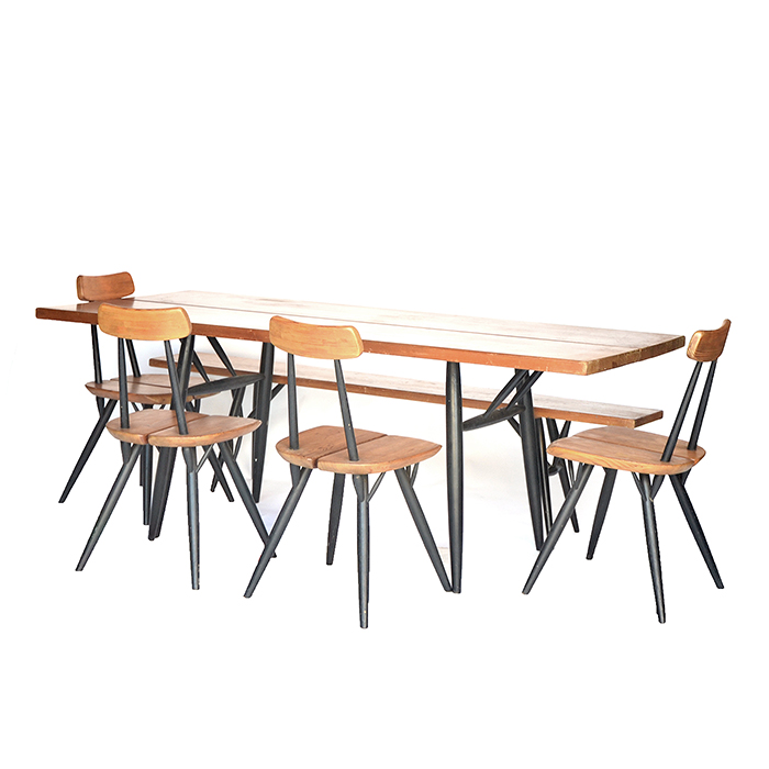 Pirkka wooden chair, Tapiovaara - Image 6