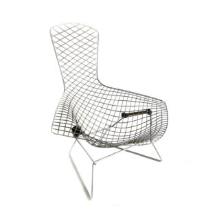 Chrome Bird Chair, Harry Bertoia, Knoll International