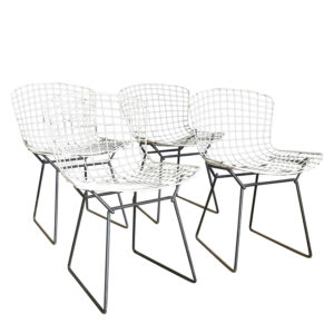 Harrie Bertoia for Knoll International, Wire Dining Chairs