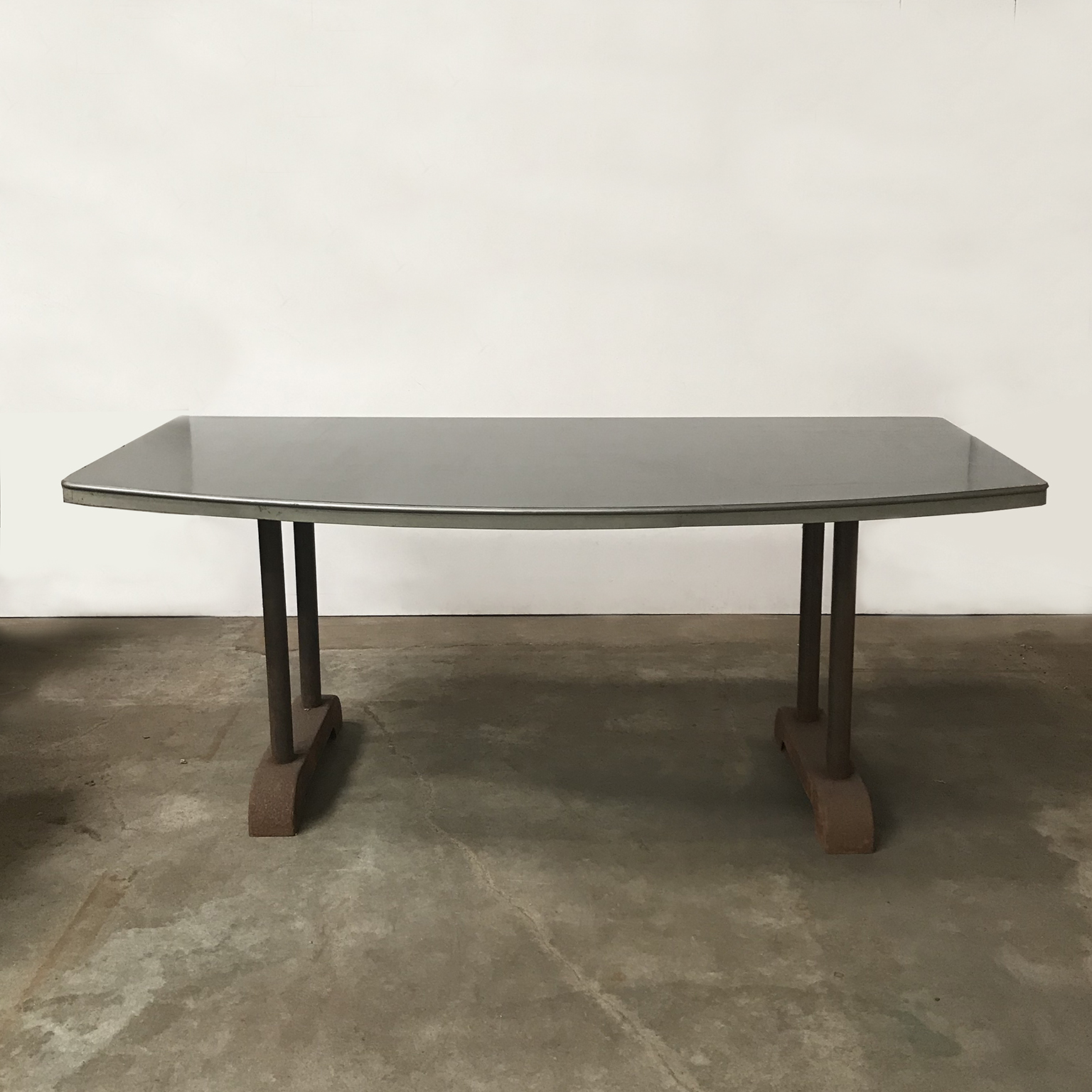 Circa 1960s, Industrial Reception Table Tops with Round Curve - Image 4