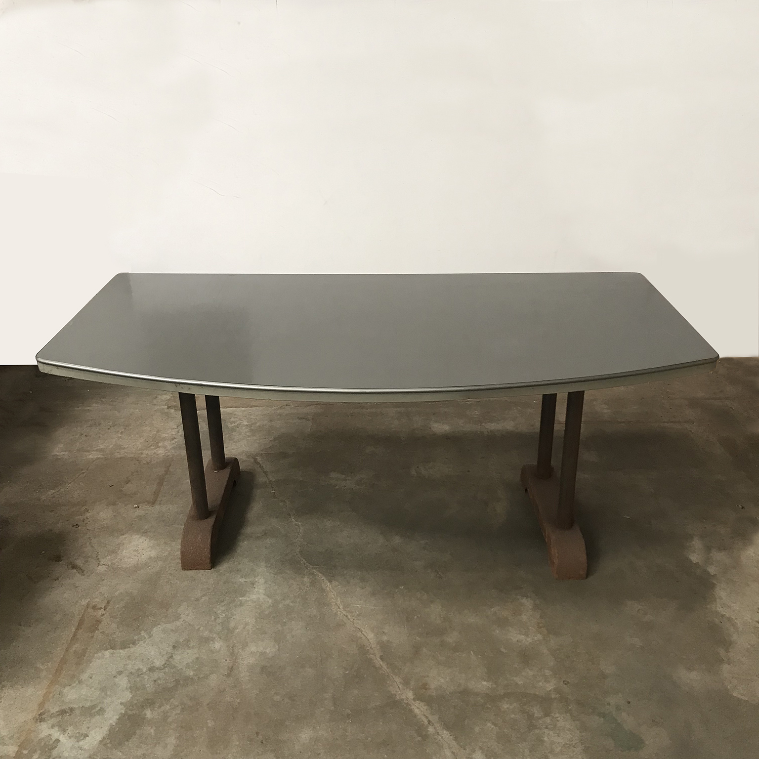 Circa 1960s, Industrial Reception Table Tops with Round Curve - Image 5