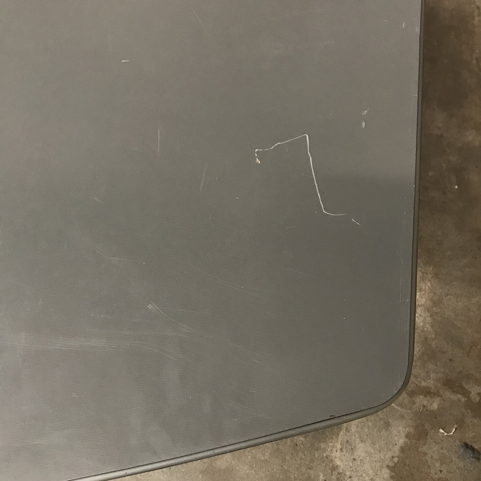 Circa 1960s, Industrial Reception Table Tops with Round Curve - Image 7