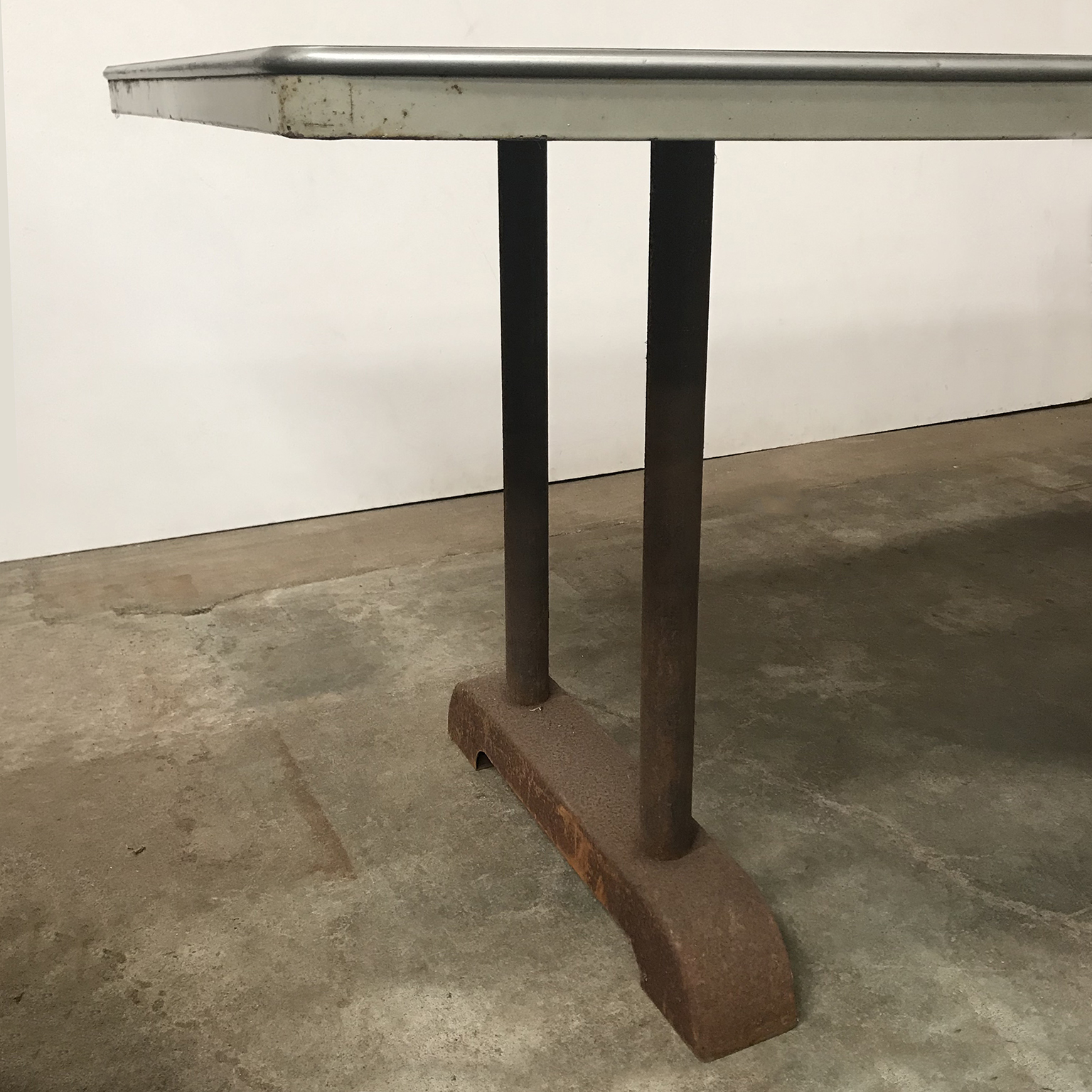 Circa 1960s, Industrial Reception Table Tops with Round Curve - Image 11