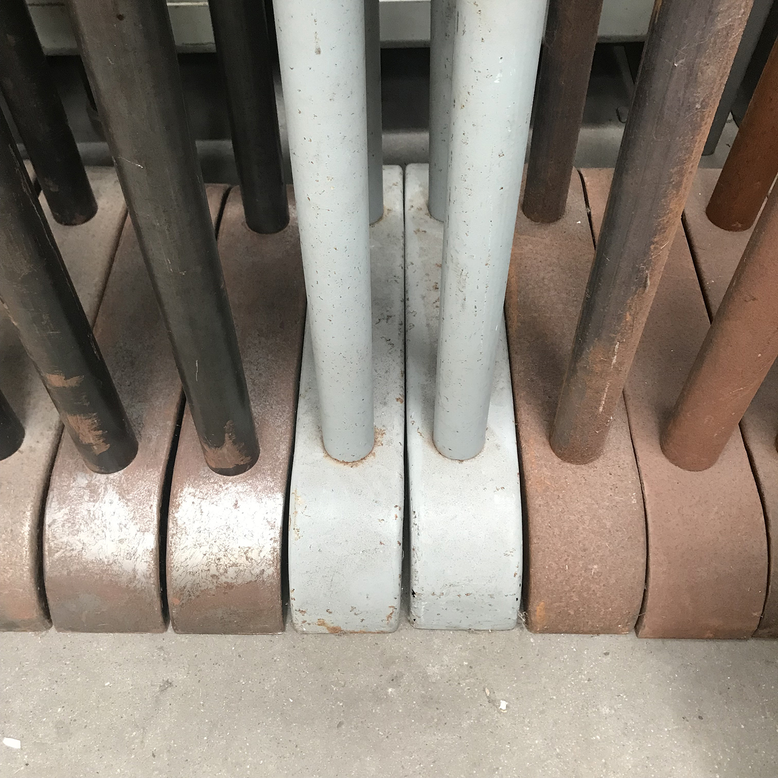 Circa 1960s, Industrial Reception Table Tops with Round Curve - Image 15