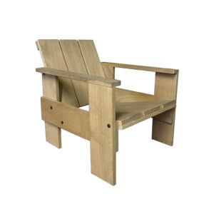 Children Crate Chair, Natural by Rietveld