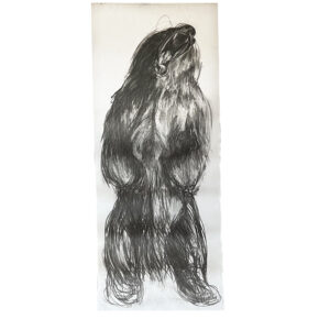 Beautiful Powerful Artwork Drawing of Bear