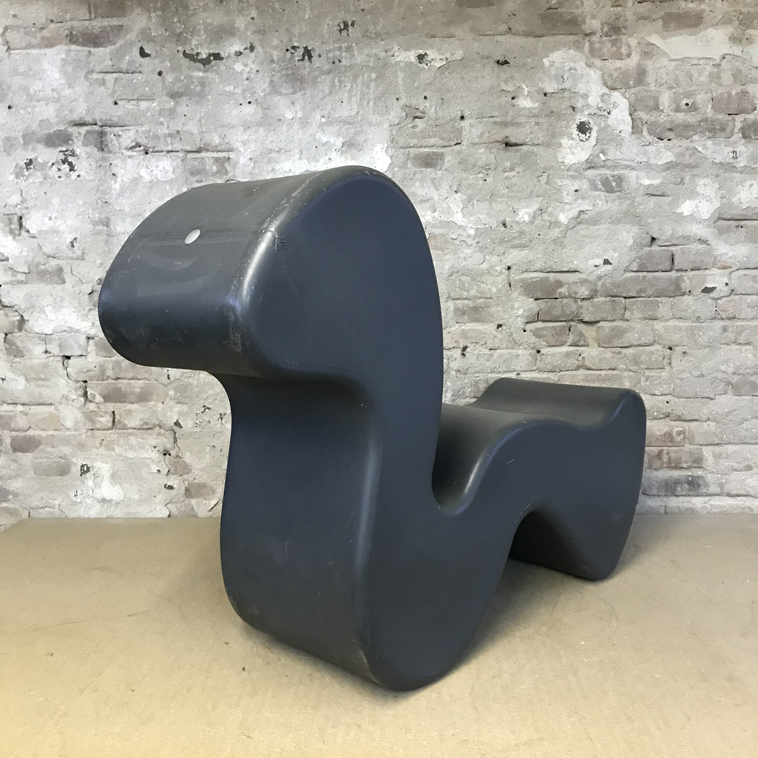 Dark Grey/ Black, Phantom Chair/Table, Verner Panton - Image 3