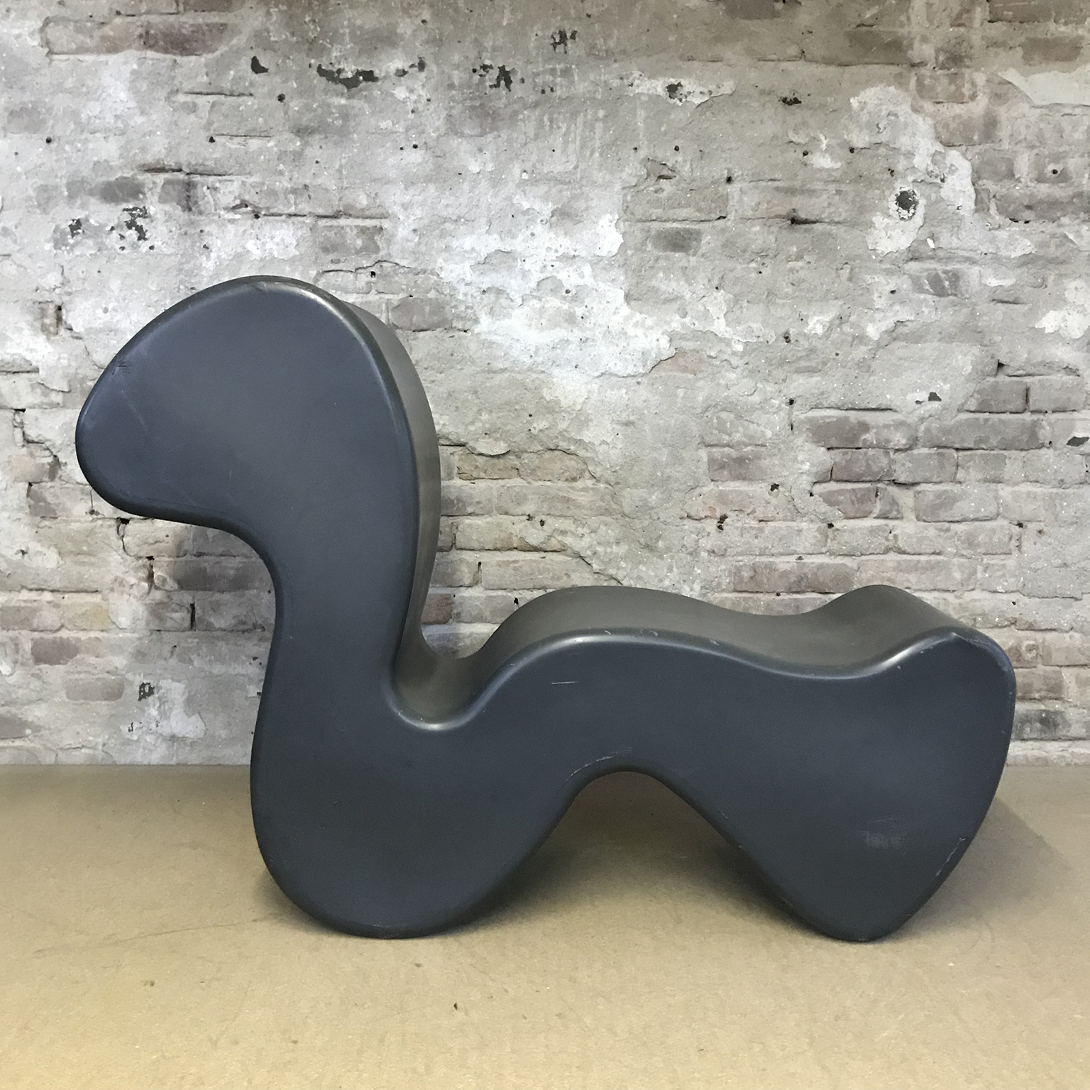 Dark Grey/ Black, Phantom Chair/Table, Verner Panton - Image 2