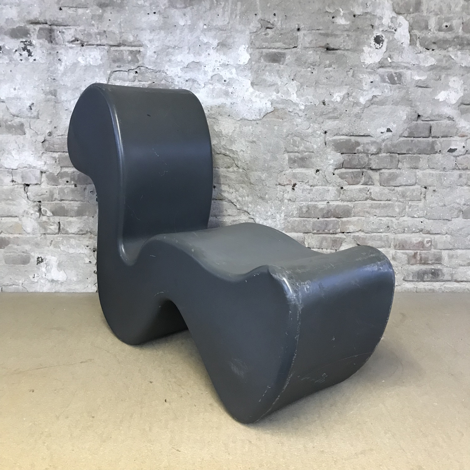 Dark Grey/ Black, Phantom Chair/Table, Verner Panton - Image 4