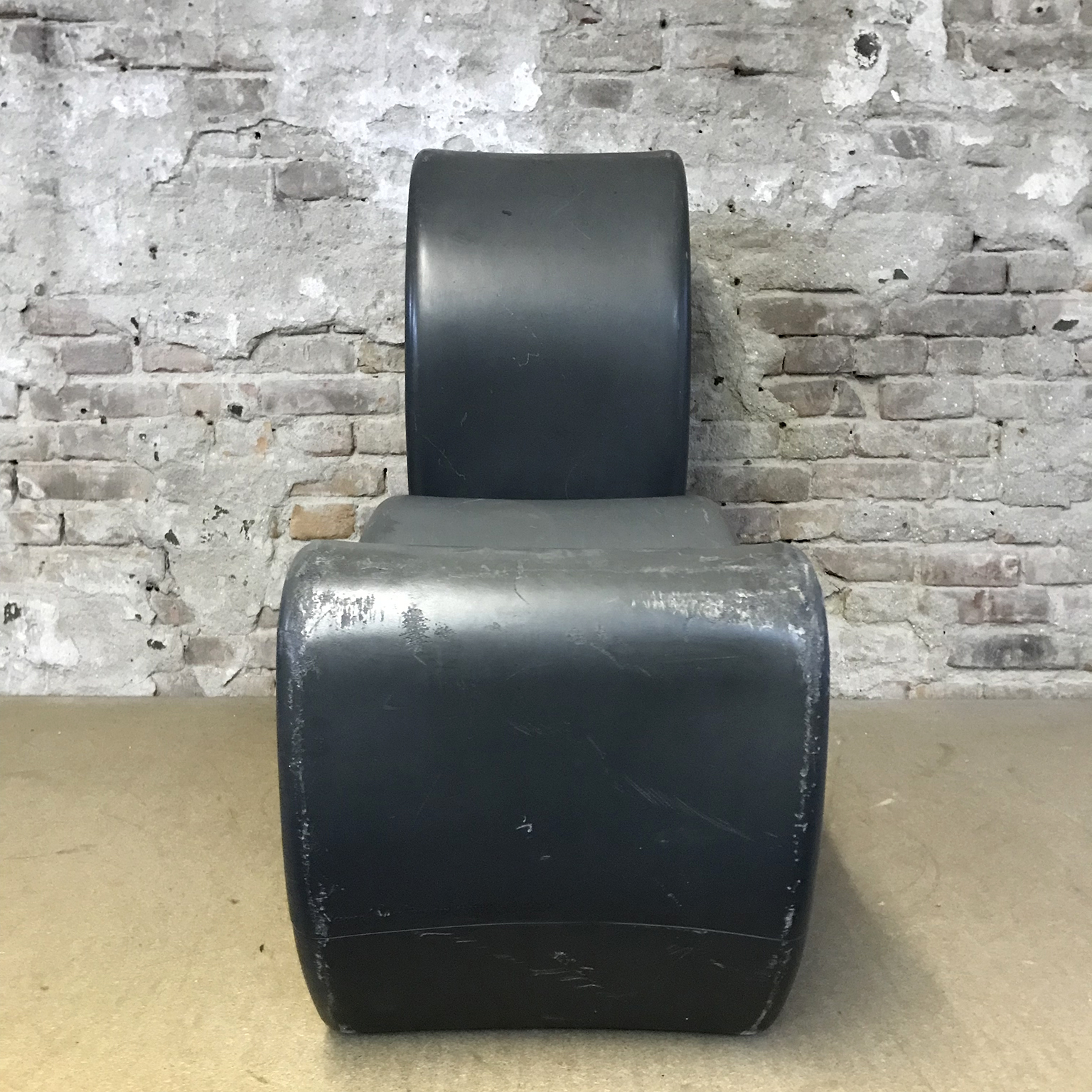 Dark Grey/ Black, Phantom Chair/Table, Verner Panton - Image 5