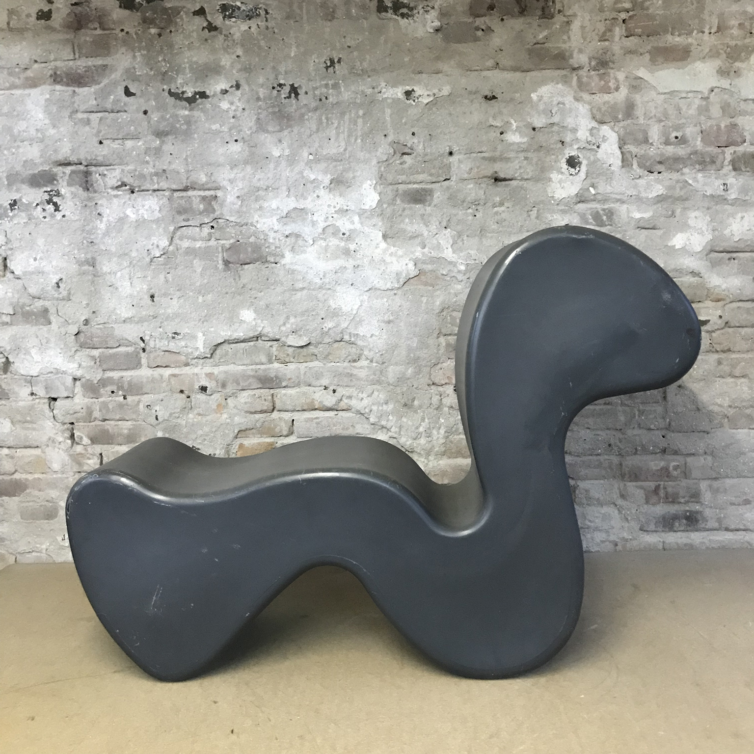 Dark Grey/ Black, Phantom Chair/Table, Verner Panton - Image 6
