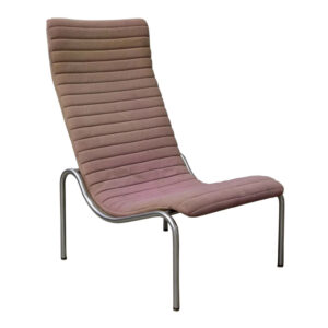 Rare Pink Fabric 704 High Lounge Chair, Kho Liang Ie