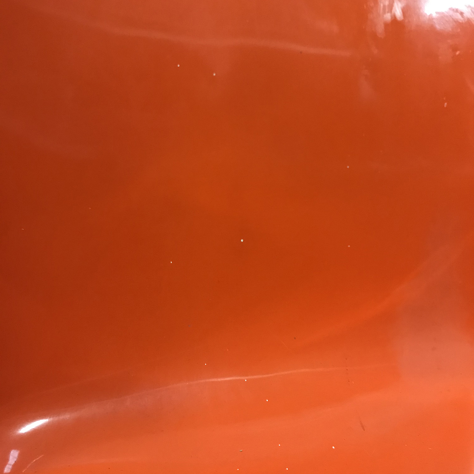 Set of Four Orange Selene Chairs - Image 11