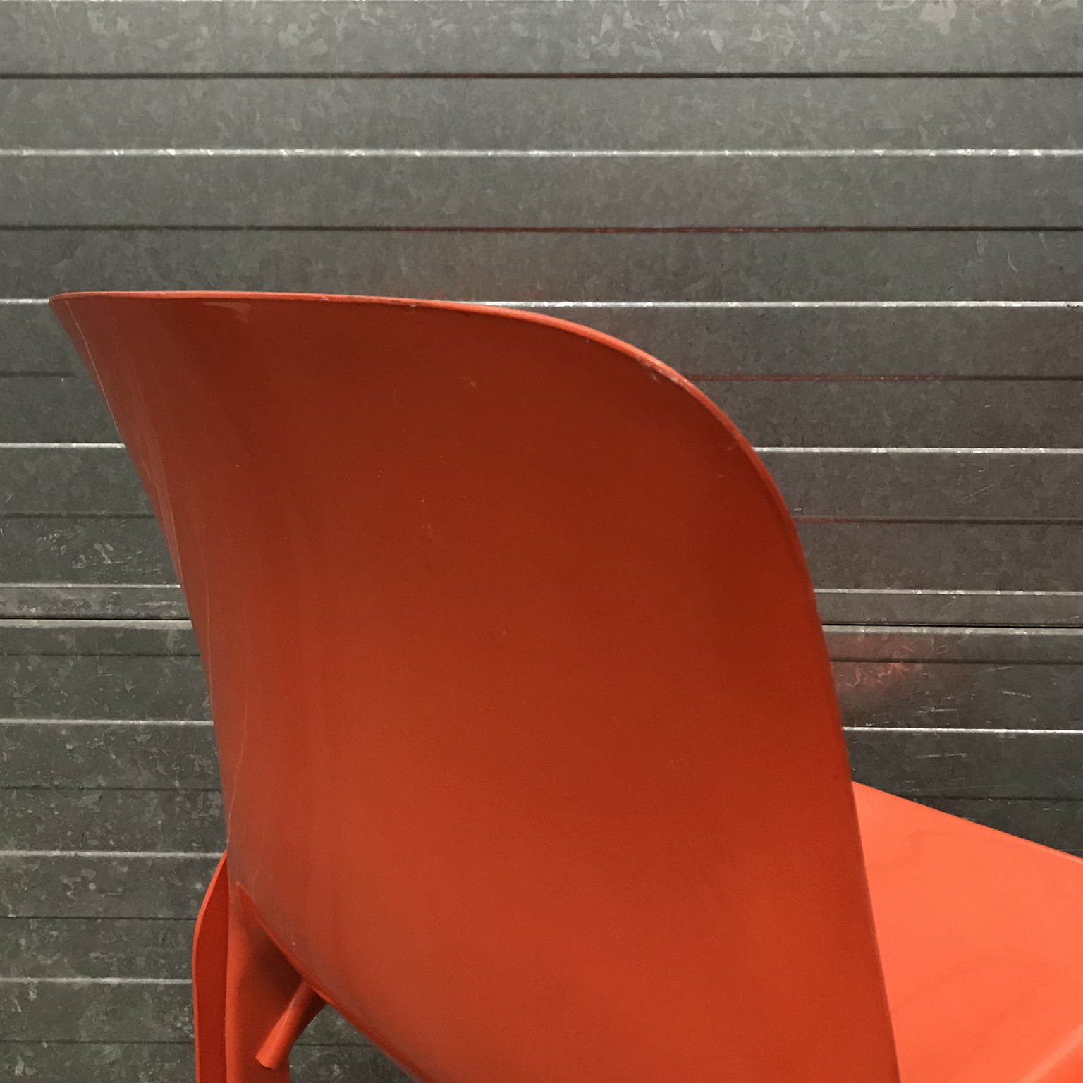 Set of Four Orange Selene Chairs - Image 16