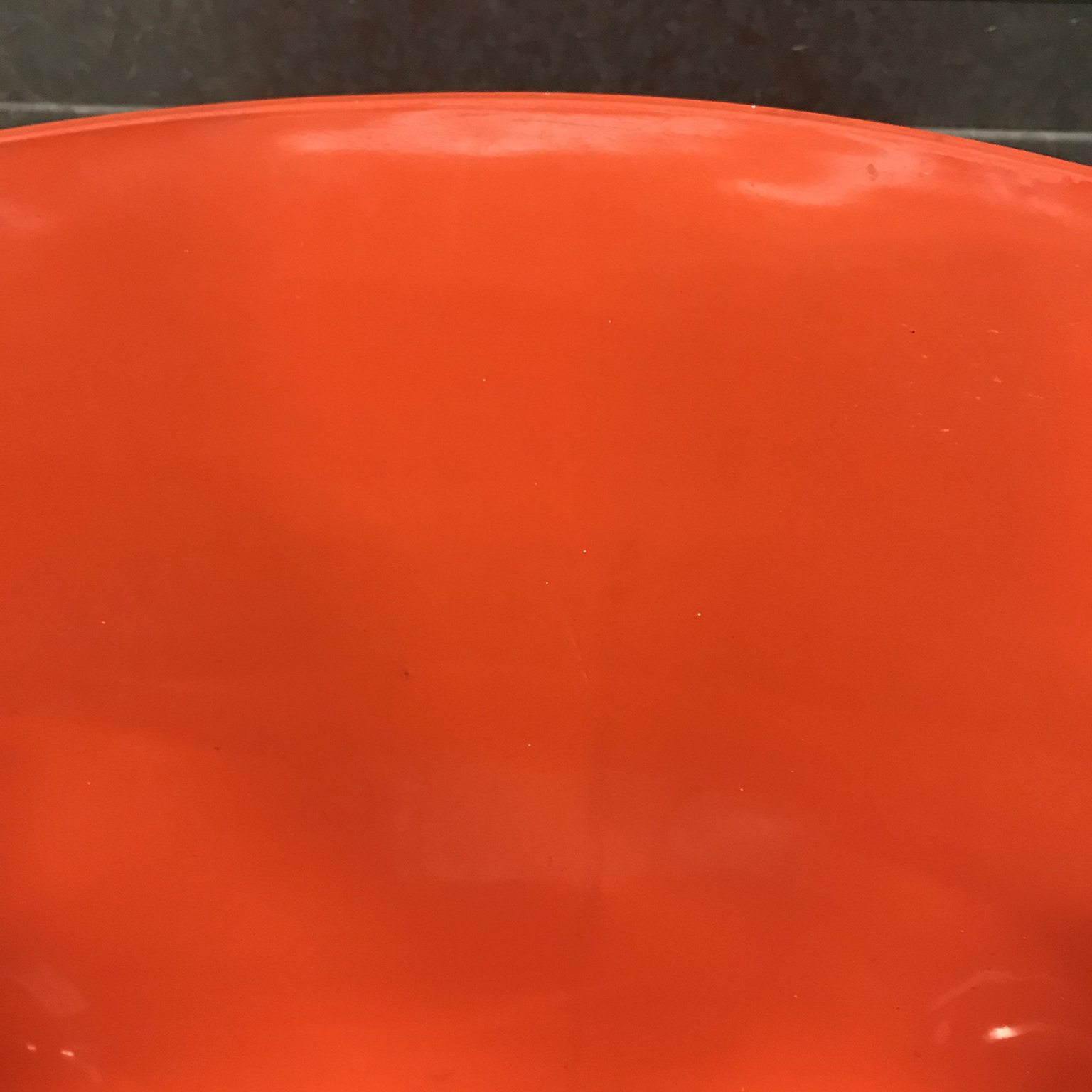 Set of Four Orange Selene Chairs - Image 9