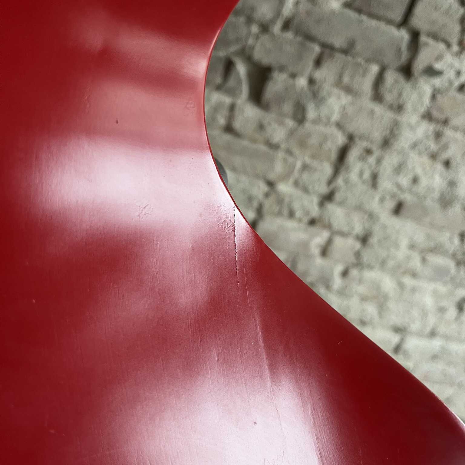 Two Early Vintage Red Painted 3107 Butterfly Chairs, Arne Jacobsen, Fritz Hansen - Image 13