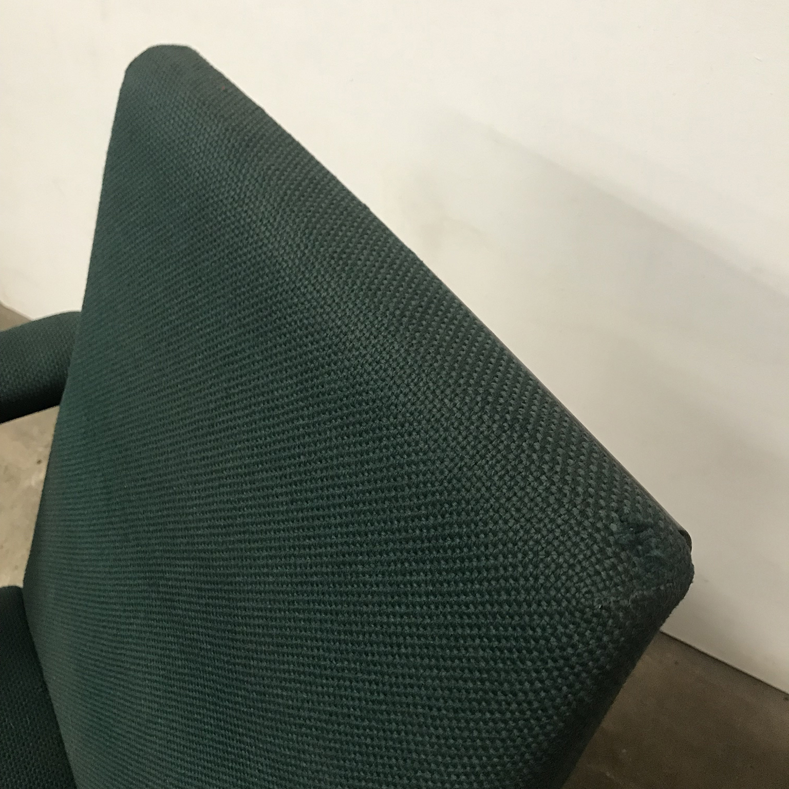 Repose Lounge Armchair Green Upholstery, Friso Kramer, Ahrend - Image 11