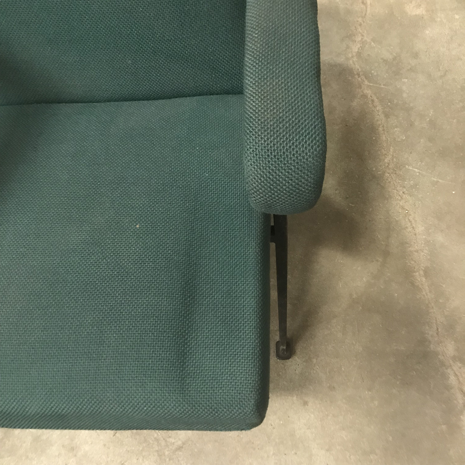 Repose Lounge Armchair Green Upholstery, Friso Kramer, Ahrend - Image 17