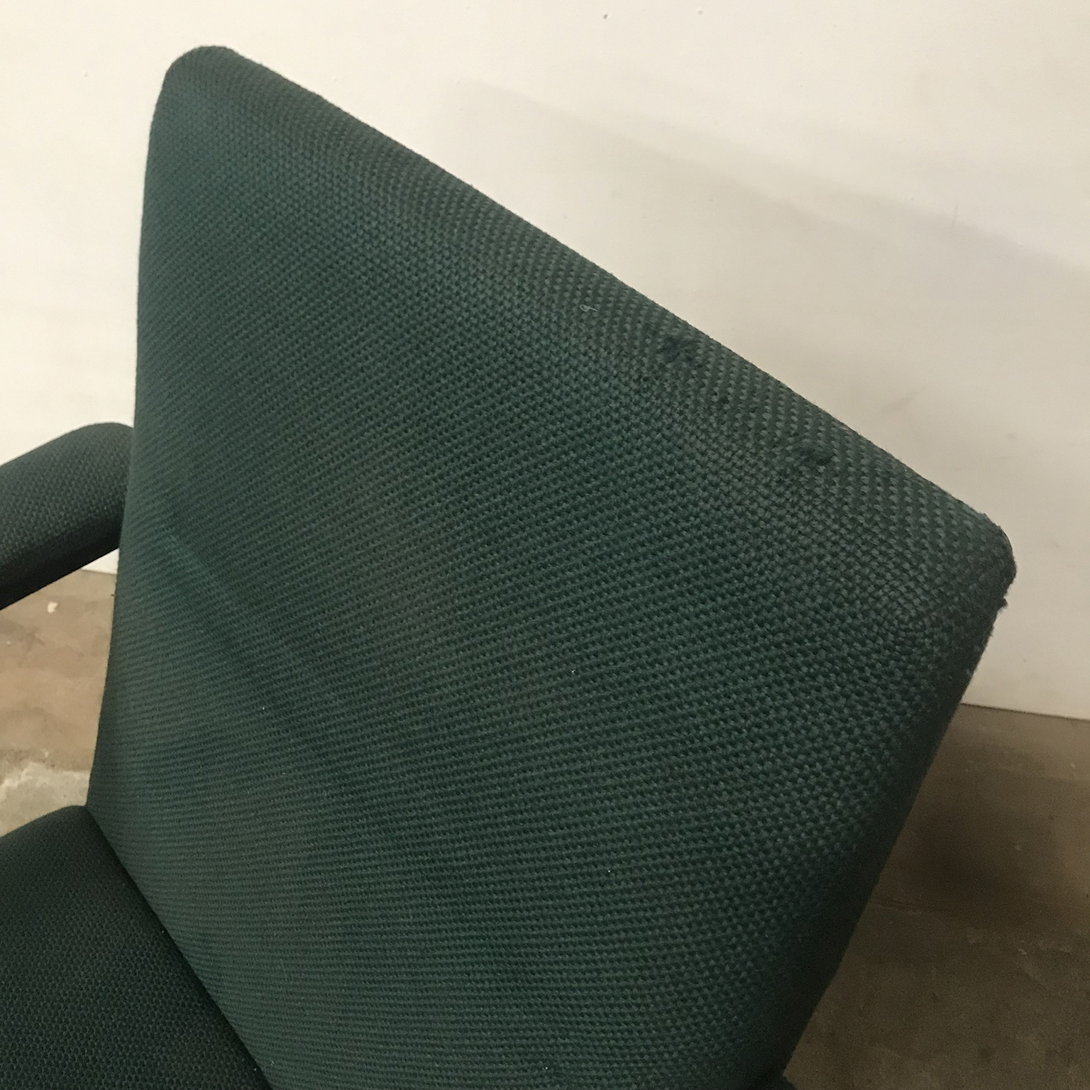 Repose Lounge Armchair Green Upholstery, Friso Kramer, Ahrend - Image 19