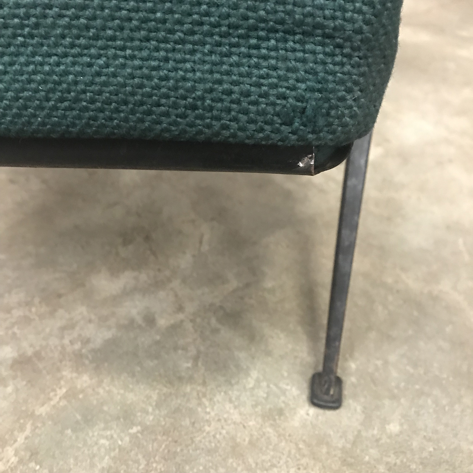 Repose Lounge Armchair Green Upholstery, Friso Kramer, Ahrend - Image 9
