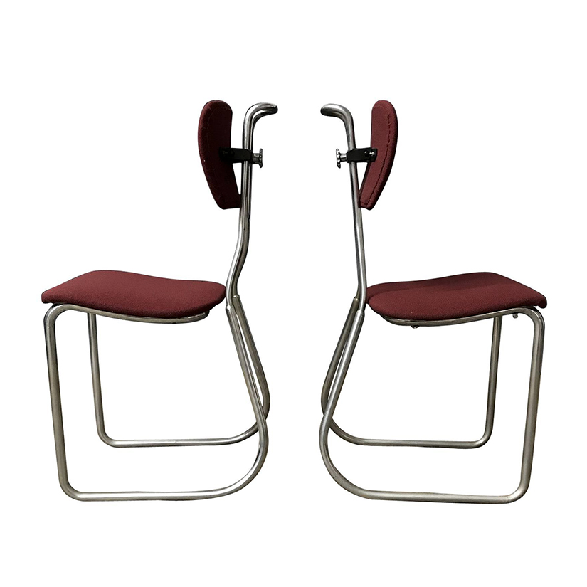 W.H. Gispen for Gispen Culemborg, Holland, Original Pre War Typing Chairs