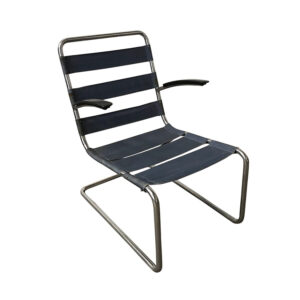 W.H. Gispen for Gispen, Pre War Easy Chair 411 without Cushions