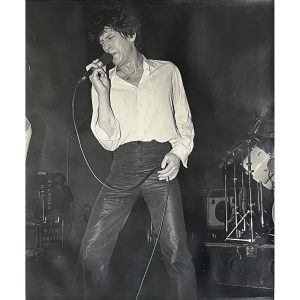 Herman Brood Standing, Original Monochrome Picture
