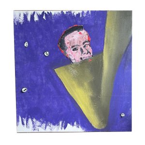 Artwork in Purple, Man by Rob Scholten