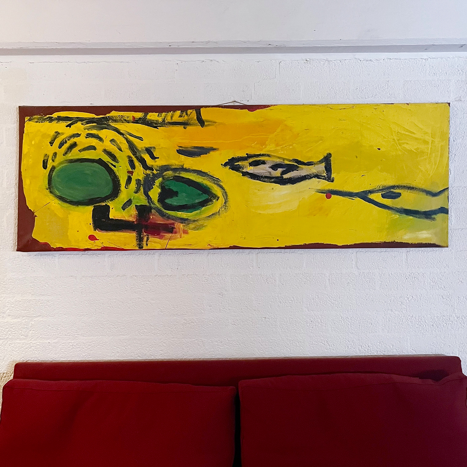 Yellow, Fish and Tape, Artwork by Rob Scholten - Image 2