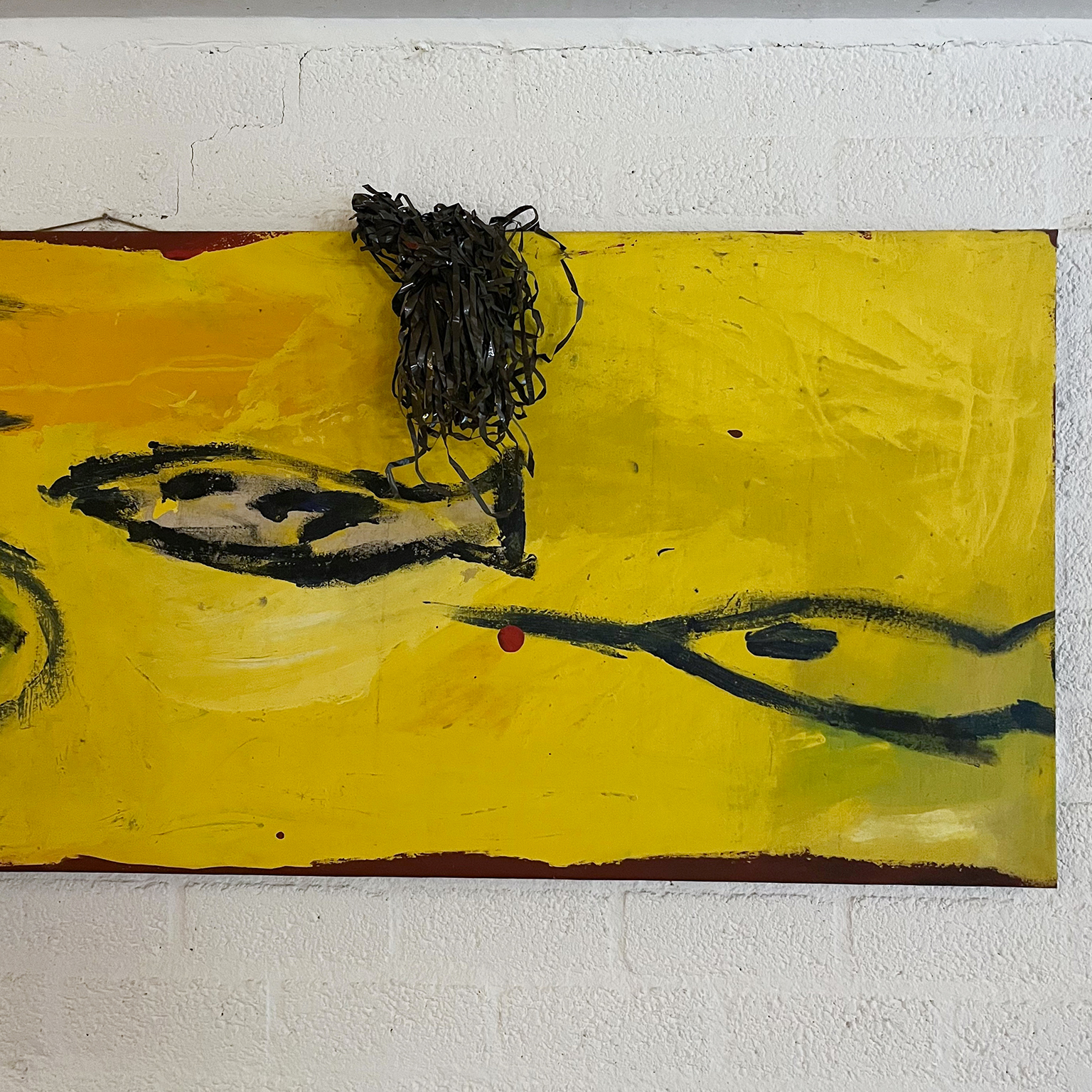 Yellow, Fish and Tape, Artwork by Rob Scholten - Image 3