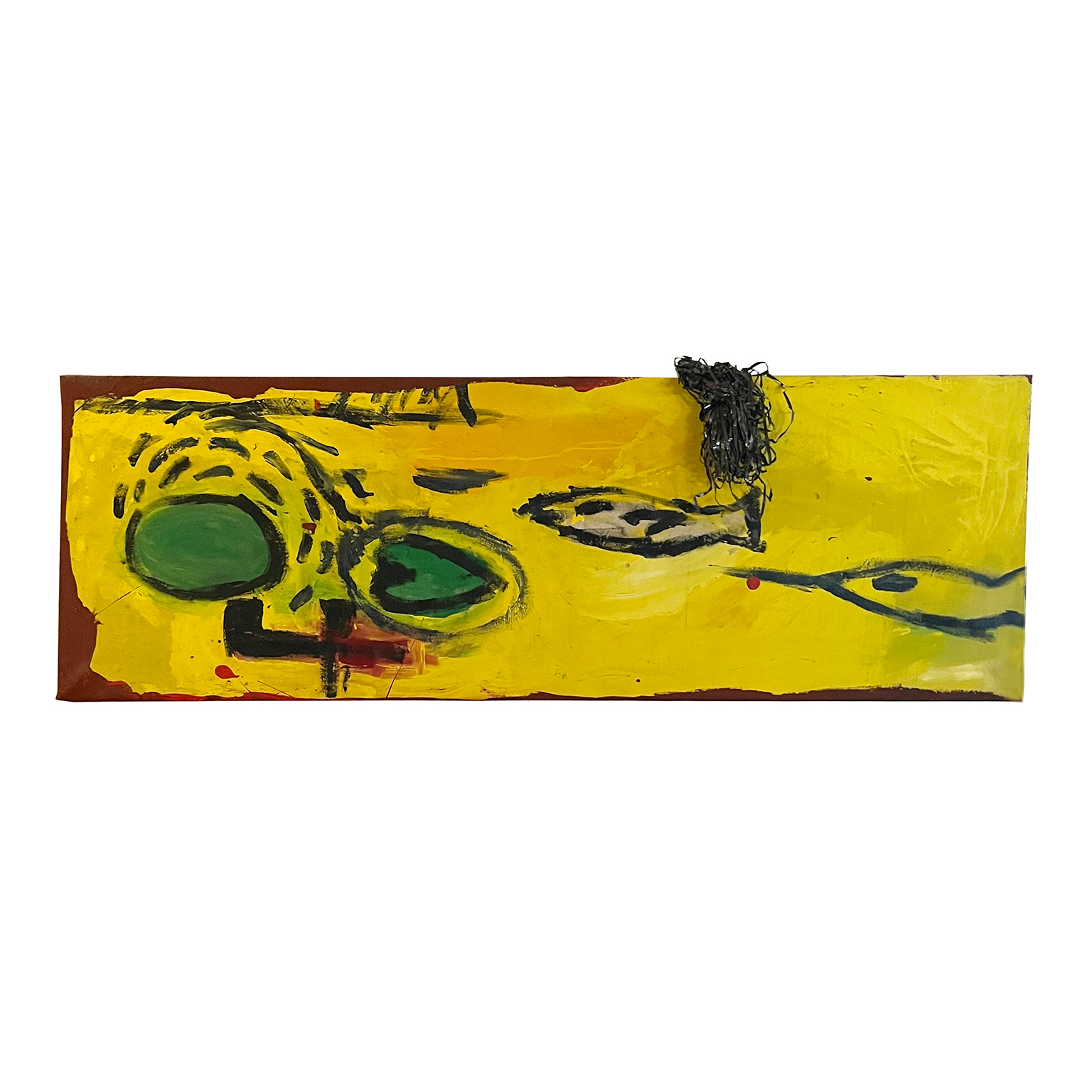 Yellow, Fish and Tape, Artwork by Rob Scholten