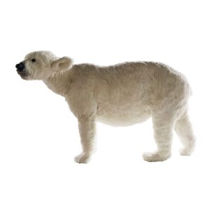 Big White Plush Polar Bear